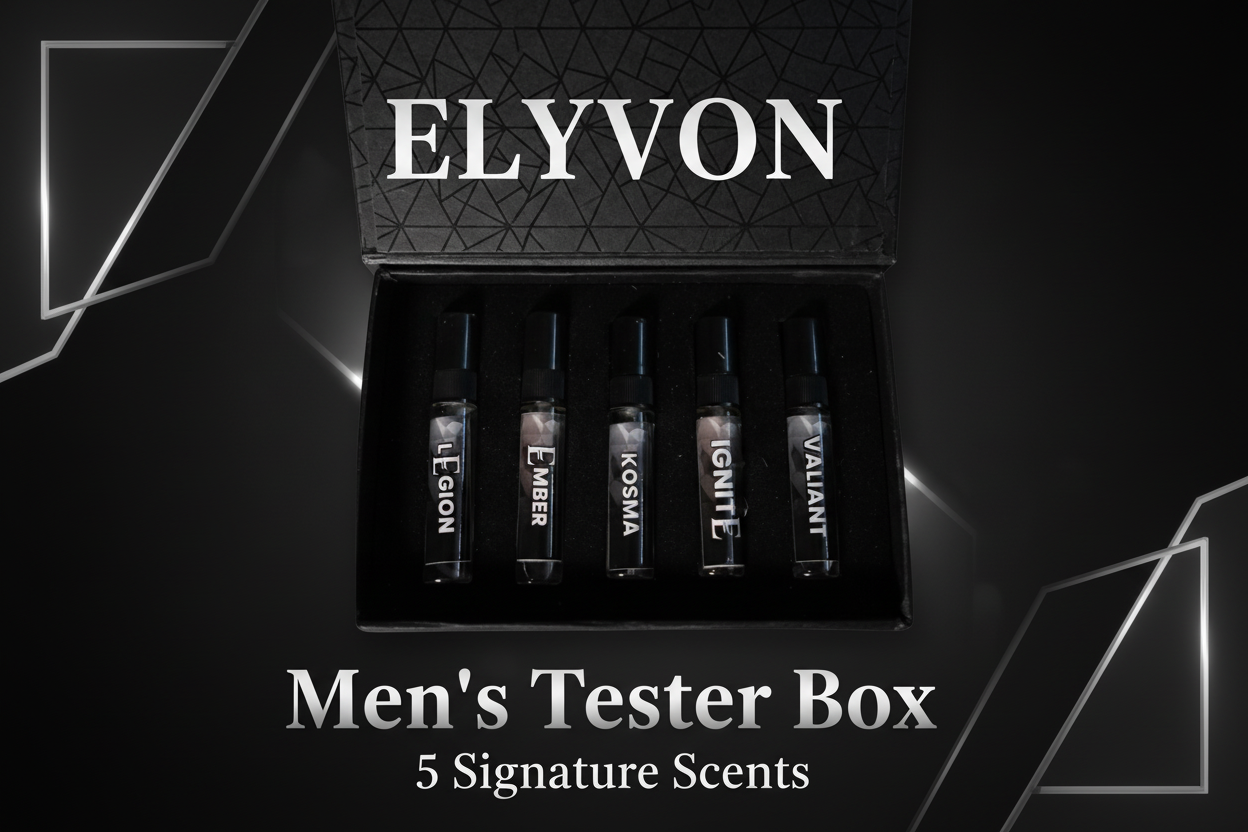 Men's Tester Box Banner